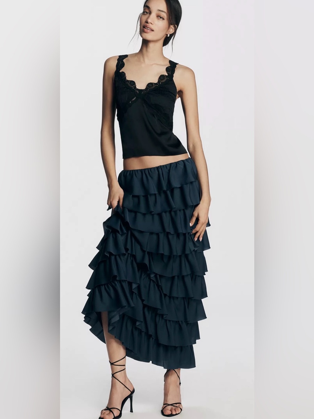 Anthropologie Midi Skirt